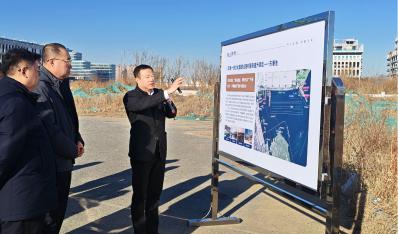 藍天集團到海上世界、夾河·幸福新城調(diào)研交流